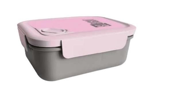 MAJEWSKI ŚNIADANIÓWKA 1200ML PINK&GREY  ST.RIGHT /12/