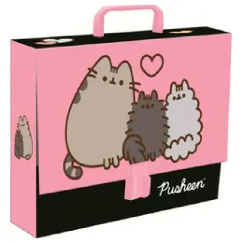 MAJEWSKI TECZKA Z RĄCZKĄ A4 XL 33x24,8x9CM PUSHEEN