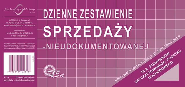 **druk-r5n dzienne zest.sprzed. 1/3a4   m&p