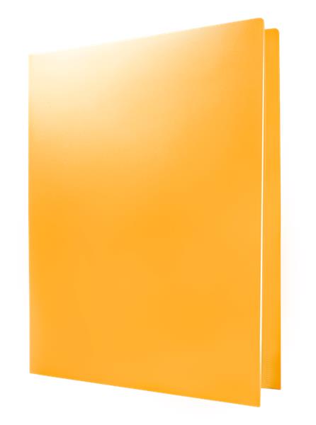 tetis skoroszyt pp a4 bt-619-p pomarańczowy