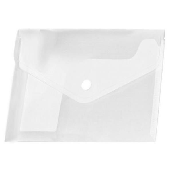 TETIS KOPERTA A4 PP NA ZATRZASK TRANSPARENTNA BT611-T /12/