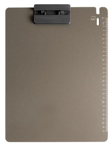 TETIS DESKA Z KLIPEM A4 SZARA BD650-S