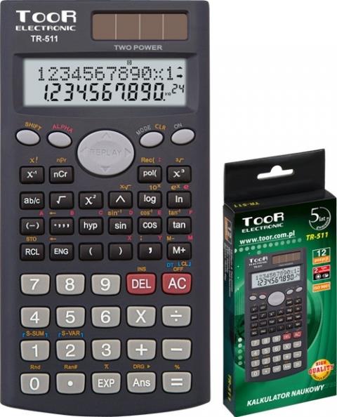 kw kalkulator toor tr-511 naukowy