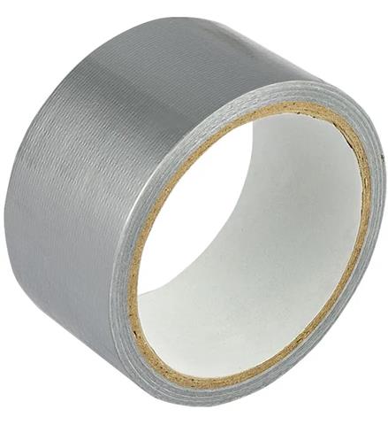 KW GRAND TAŚMA TAŚMA ZBROJONA 48MM*10M SREBRNA KW TRADE