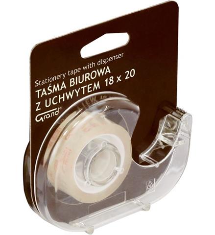 KW GRAND TAŚMA BIUROWA 18X20M Z DYSPENSEREM KW TRADE