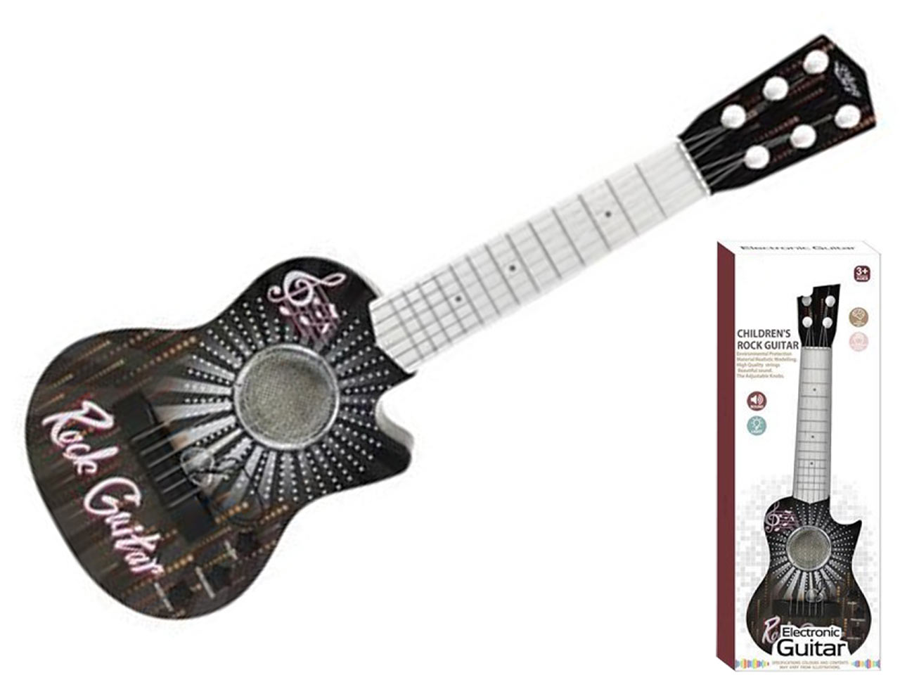 gitara  światło, dźwięk 009086 czapska