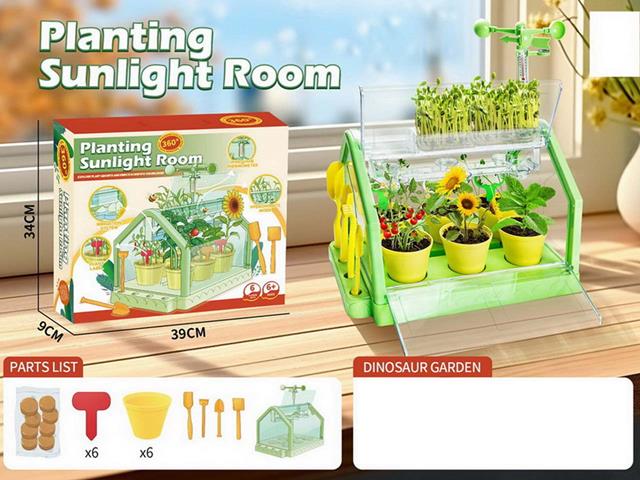 ZESTAW DO HODOWANIA ROŚLIN 39X9X34CM    011606 CZAPSKA