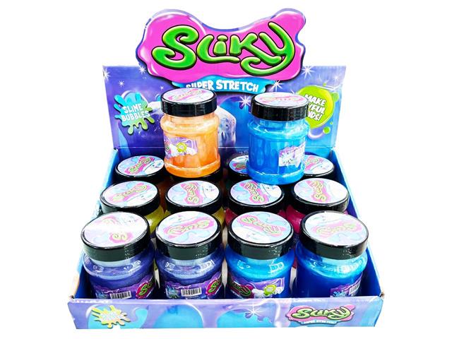 SLIME CRYSTAL 230G 6X9CM 6 KOL 12SZT CZAPSKA 012420