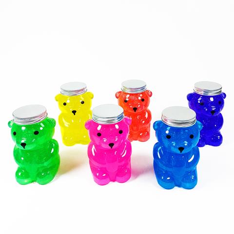 SLIME MIŚ 400 G, 6 KOL. 12X7 CM CZAPSKA  012605
