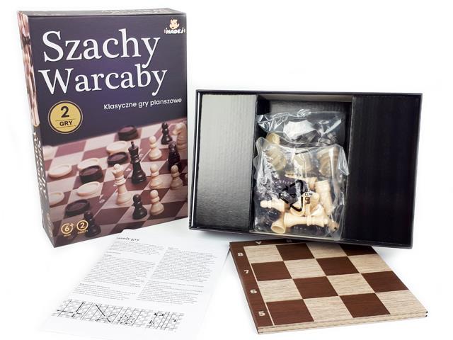GRA SZACHY I WARCABY 001248 CZAPSKA