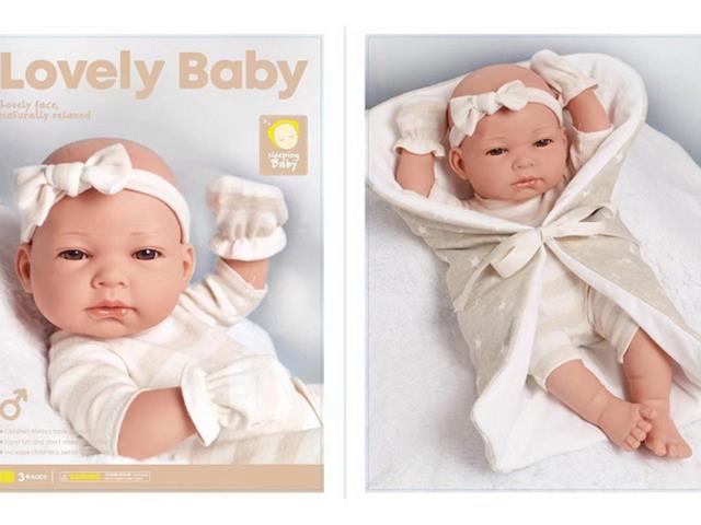 LALKA BOBAS 38CM 013178 CZAPSKA