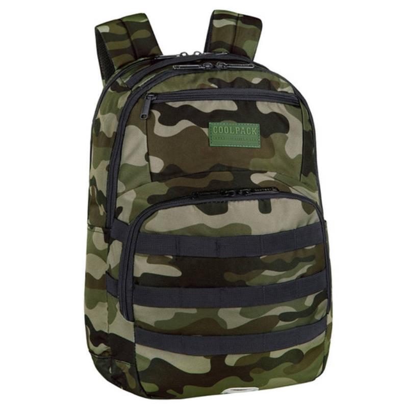 COOL PACK PLECAK MŁODZIEŻOWY ARMY 27L   45x31x16cm E39019 PATIO