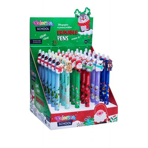 COLORINO DŁUGOPIS WYMAZYWALNY AUTOMATYCZNY 0.5MM GWIAZDKA 15657PTR PATIO /36/