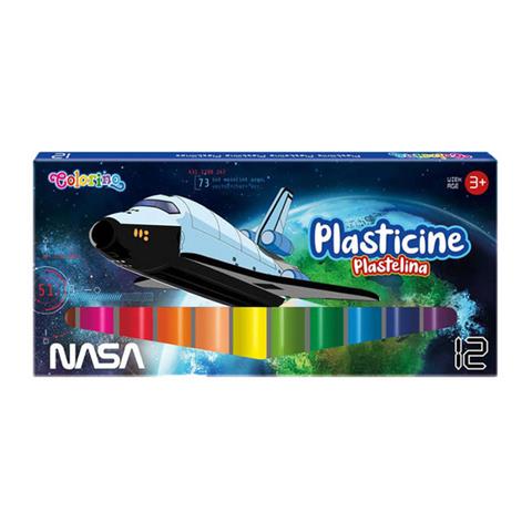 COLORINO PLASTELINA 12 KOLORÓW NASA 21467PTR PATIO /6/