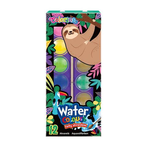 COLORINO FARBY AKWARELOWE 12 KOLORÓW    WILDKID 21993PTR PATIO /12/