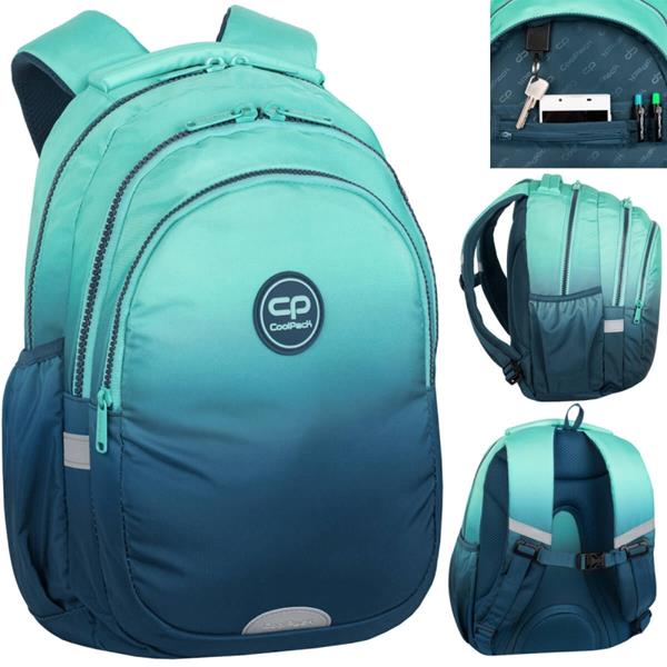 cool pack plecak młodzieżowy jerry blue lagoon 15