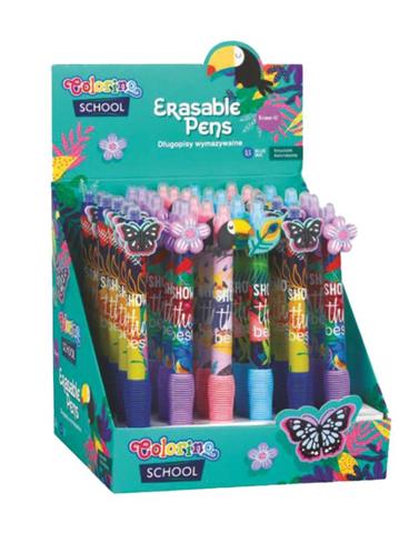 COLORINO DŁUGOPIS WYMAZYWALNY AUTOMATYCZNY 0.5MM SHOW THE BEST 80471PTR PATIO   /36/