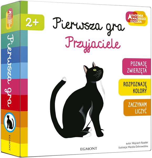 EGMONT GRA AKADEMIA MĄDREGO DZIECKA - PIERWSZA GRA PRZYJACIELE