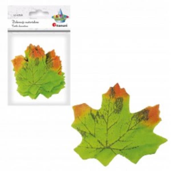 TITANUM DEKORACJE MATERIAŁOWE A'10 LIŚCIE ZIELONE 396499 JESIEŃ
