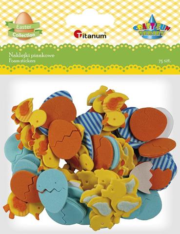 TITANUM NAKLEJKI PIANKOWE A`75 WIELKANOC7502