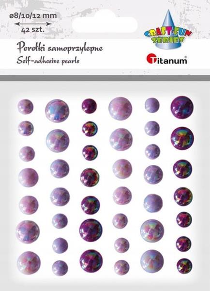 titanum kryształki samoprzylepne odcienie fioletu a`42 23mh0379