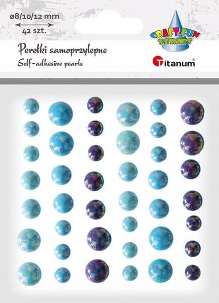 titanum kryształki samoprzylepne odcienie niebieskie a`42 23mh0378