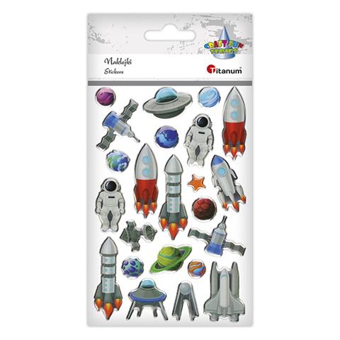 TITANUM NAKLEJKI DEKORACYJNE KOSMOS 611038