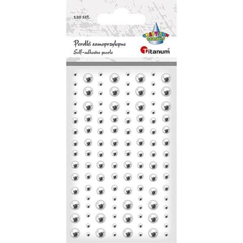 TITANUM PEREŁKI SAMOPRZYLEPNE SILVE  24MH03116