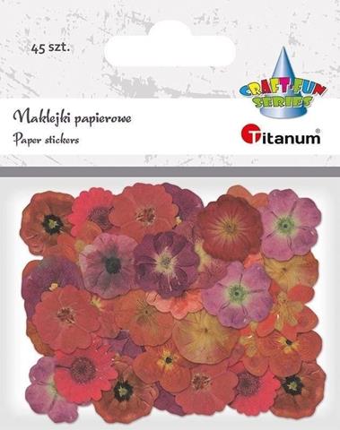 TITANUM NAKLEJKI KWIATY PAPIEROWE 629152
