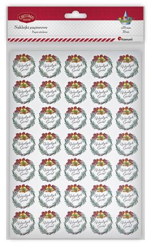 TITANUM-BN NAKLEJKI A`35 XMASS 24XQ0524-2