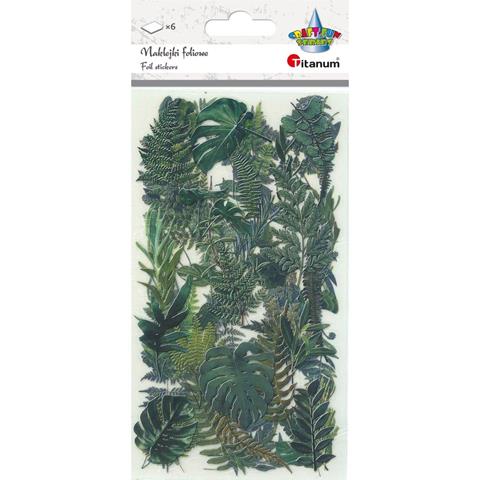 TITANUM NAKLEJKI FOLIOWE A`6 LIŚCIE 25MD001