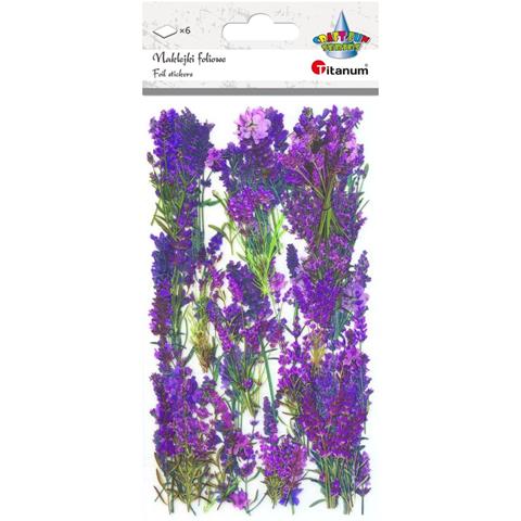 TITANUM NAKLEJKI FOLIOWE A`6 LAWENDA 25MD003