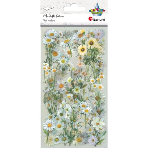 TITANUM NAKLEJKI FOLIOWE A`6 STOKROTKI 25M D004