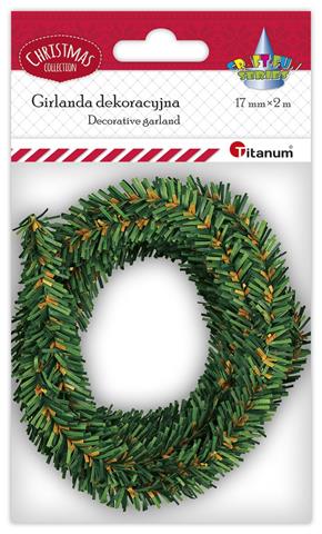 TITANUM GIRLANDA ZIELONA BN 2M