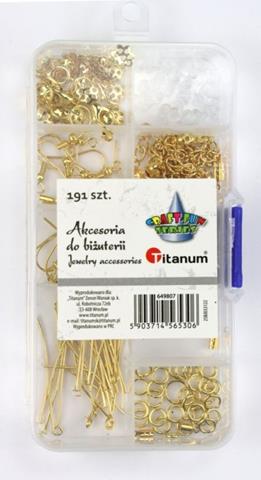 TITANUM AKCESORIA DO BIŻUTERII ZŁOTE 649807