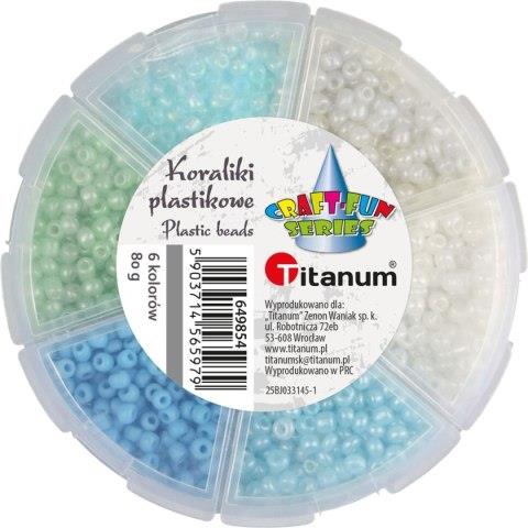 TITANUM ZESTAW KORALIKÓW 80G 6 RODZAJÓW 649855