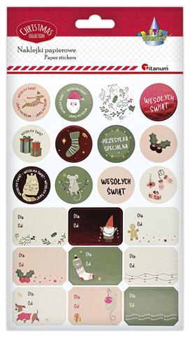 TITANUM NAKLEJKI XMASS     25CY0424-15