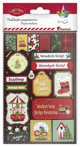 TITANUM NAKLEJKI XMASS A`2 24ESD047