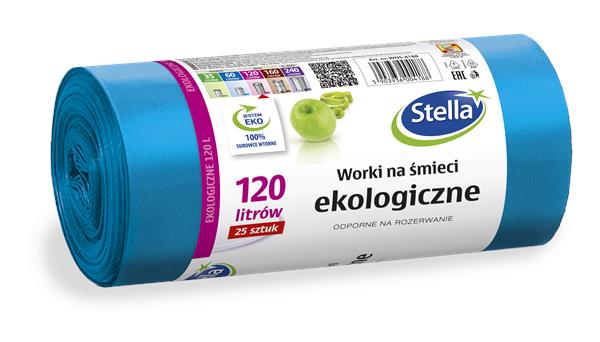 stella worki na śmieci 120l/25/ld/wns-4188/6/