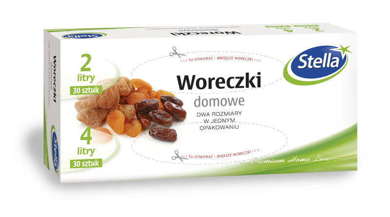 stella woreczki domowe 2l/30szt.4l/30sztw-5215 /16/