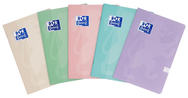 OXFORD ZESZYT A5 16K KRATKA # TOUCH PASTEL 400175299 /10/