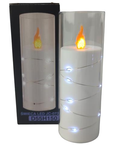 GRANDE ŚWIECA LED D55 H150MM JC-073 /6/