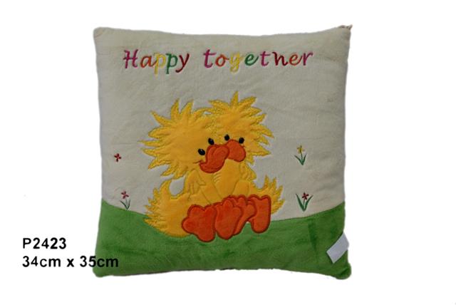 SUNDAY-WN PODUSZKA Z KACZKĄ P2423  WIELKANOC