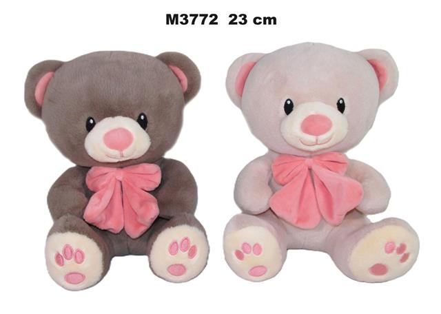 SUNDAY MIŚ Z KOKARDĄ 2KOL 23CM  M3772