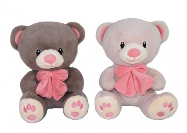 SUNDAY MIŚ Z KOKARDĄ 2KOL 28CM  M3773