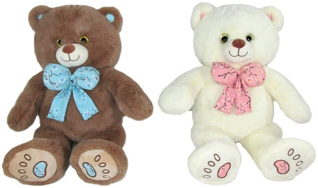 SUNDAY MIŚ Z KOKARDĄ 2KOL 25CM  M3847