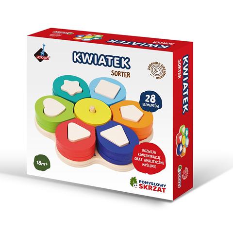 POMYSŁOWY SKRZAT KWIATEK SORTER /6