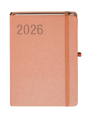 ANTRA KALENDARZ 2026 KSIĄŻKOWY A5 TYGODNIOWY SAKURA MIEDZIANY TNS