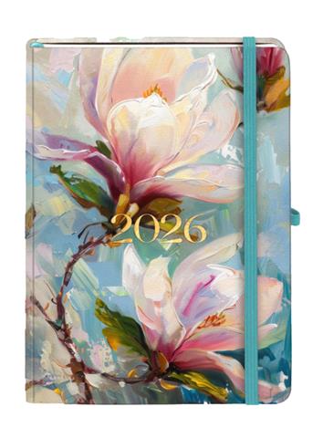 ANTRA KALENDARZ 2026 KSIĄŻKOWY A5 DZIENNY BOTANICAL FLORA DNS