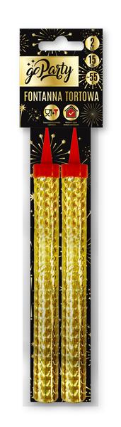 MK TRADE FONTANNA TORTOWA 15CM OP 2SZT  15-2  /30/